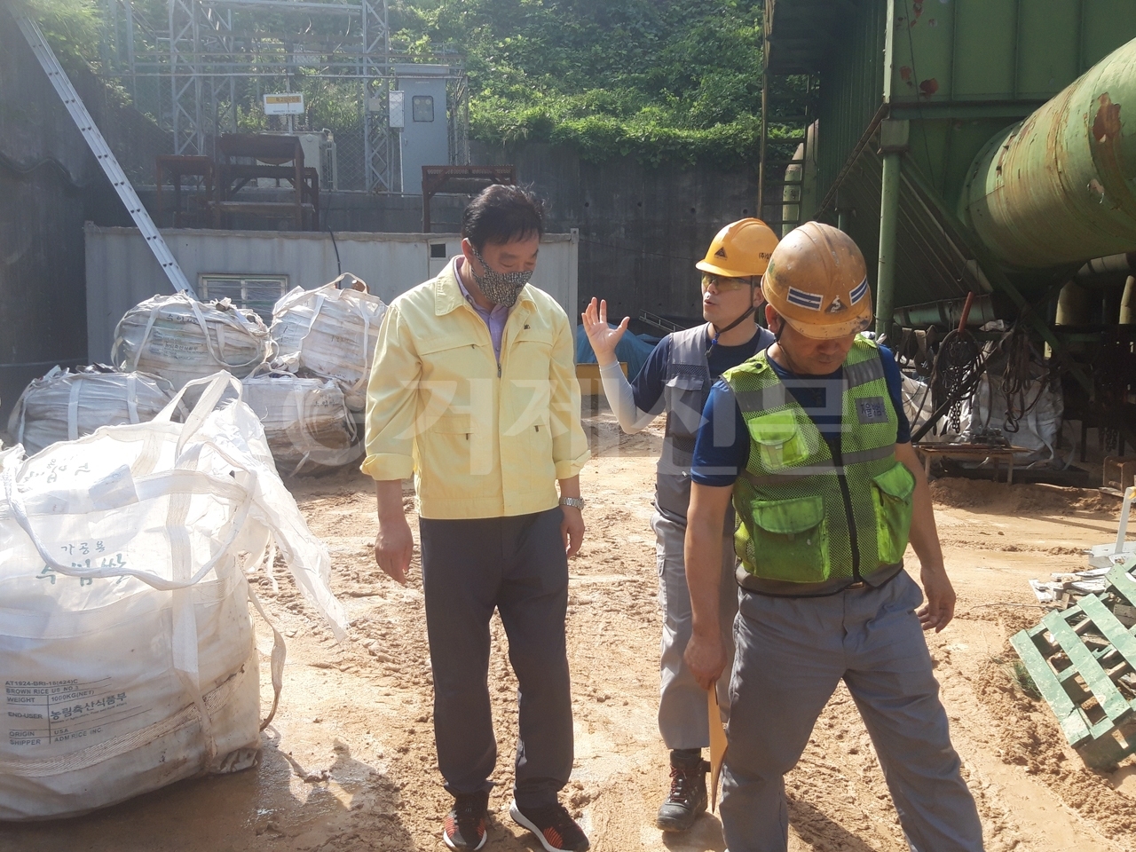 서일준 의원이 3일 태풍 '마이삭' 피해현장을 직접 방문했다.